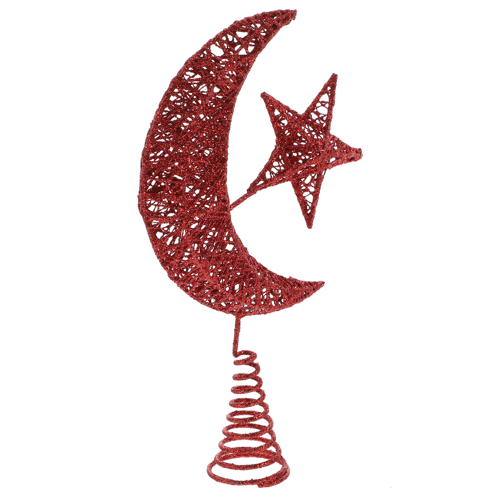 Enfeite Festivo de Natal em Fo - Star Tree Topper avaliação e preço