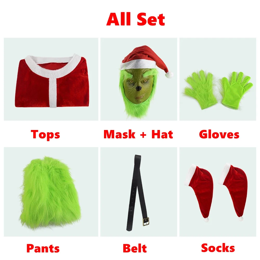 Conjunto de Fantasia Cosplay 2 - Santa Hat Plush avaliação e preço