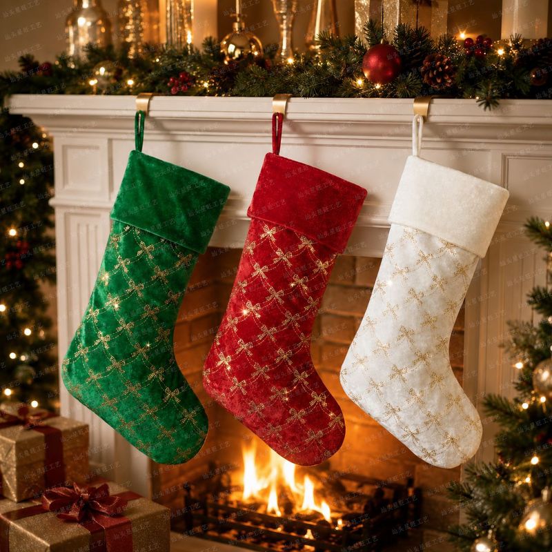 Novo Enfeite de Meia de Natal, - Christmas Stocking Hanging avaliação e preço