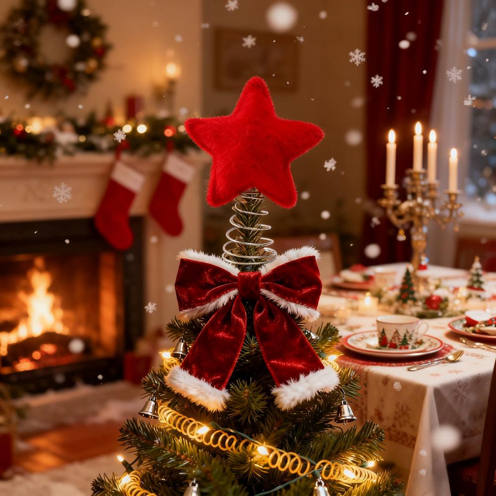 Estrela de pelúcia árvore topp - Star Tree Topper avaliação e preço